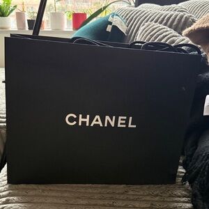 CHANEL Classic Black Gift Bag